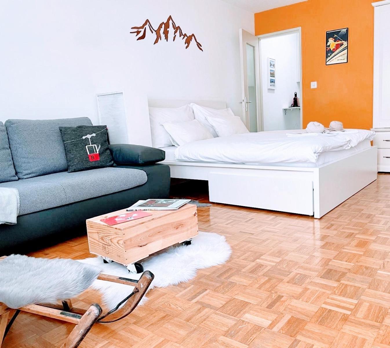 Studio Wolli - Stylish & Central - Steps To Matterhorn Gondola Zermatt Luaran gambar