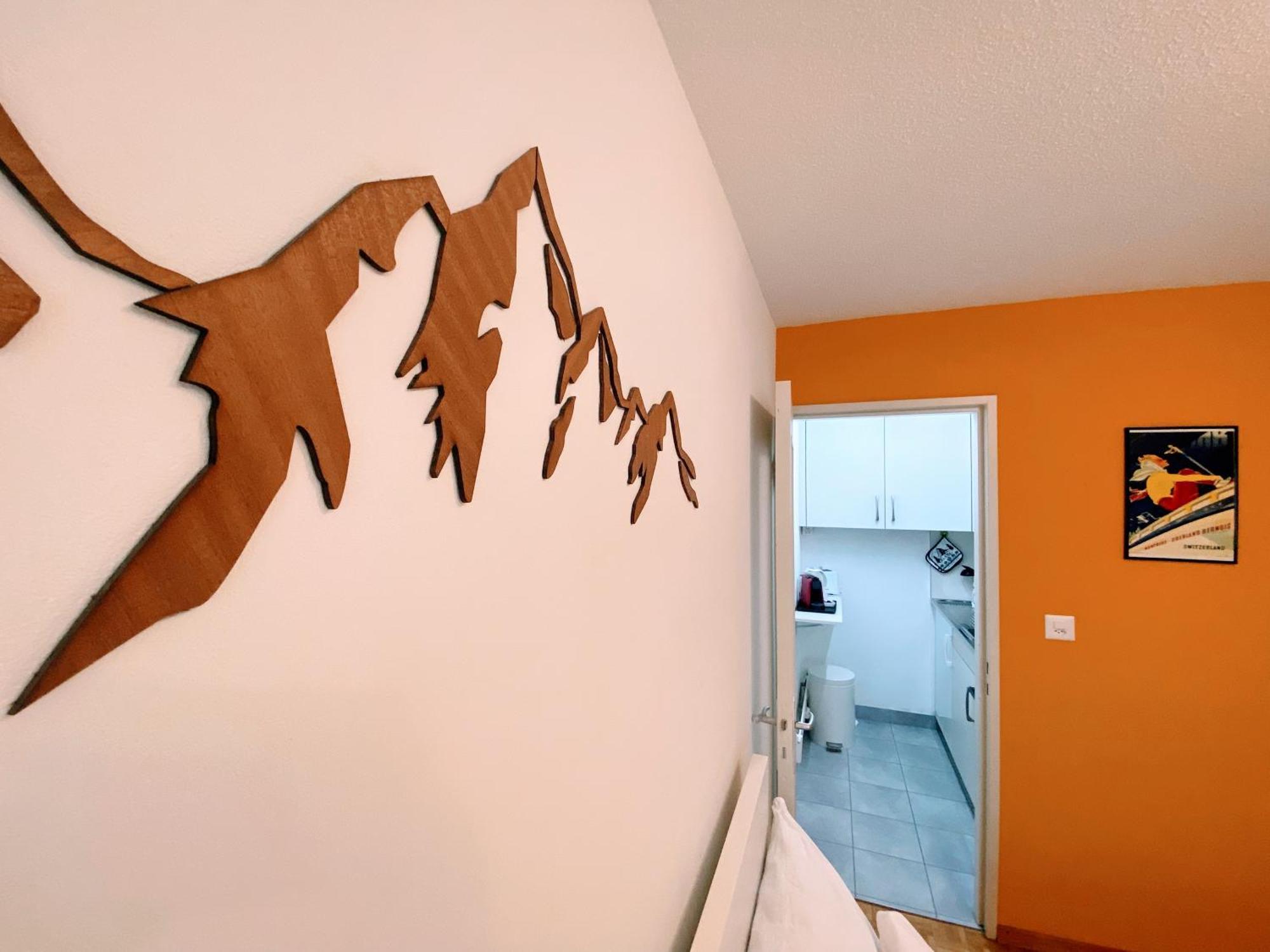 Studio Wolli - Stylish & Central - Steps To Matterhorn Gondola Zermatt Luaran gambar