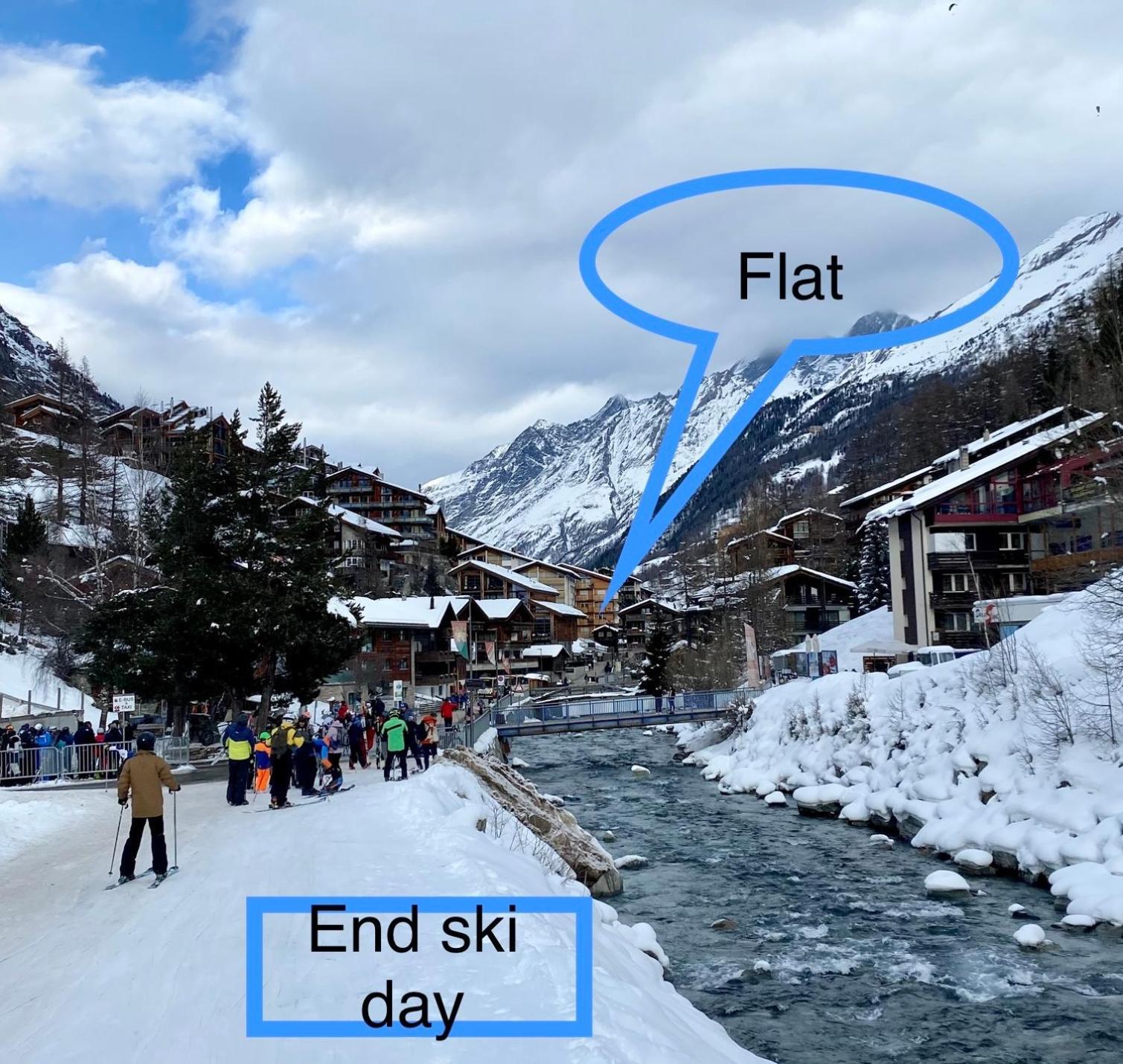 Studio Wolli - Stylish & Central - Steps To Matterhorn Gondola Zermatt Luaran gambar